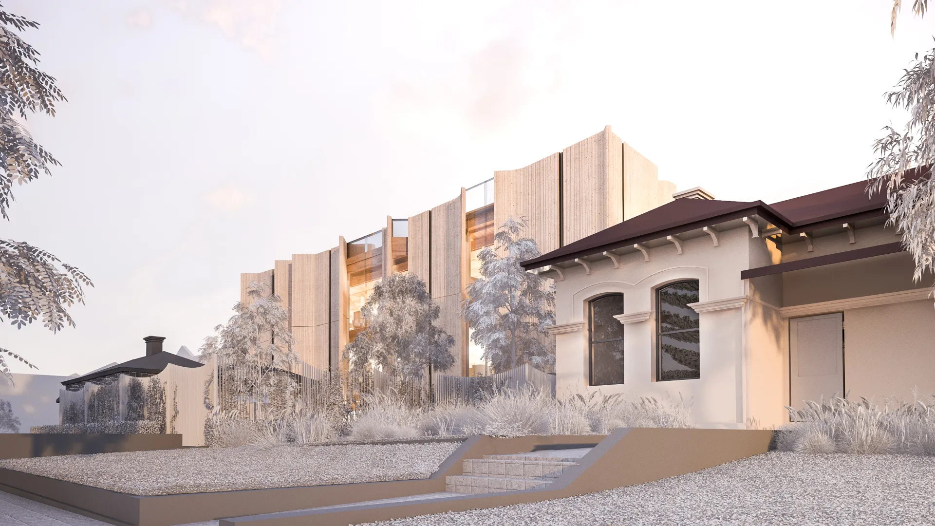 Artist's impression of the new library