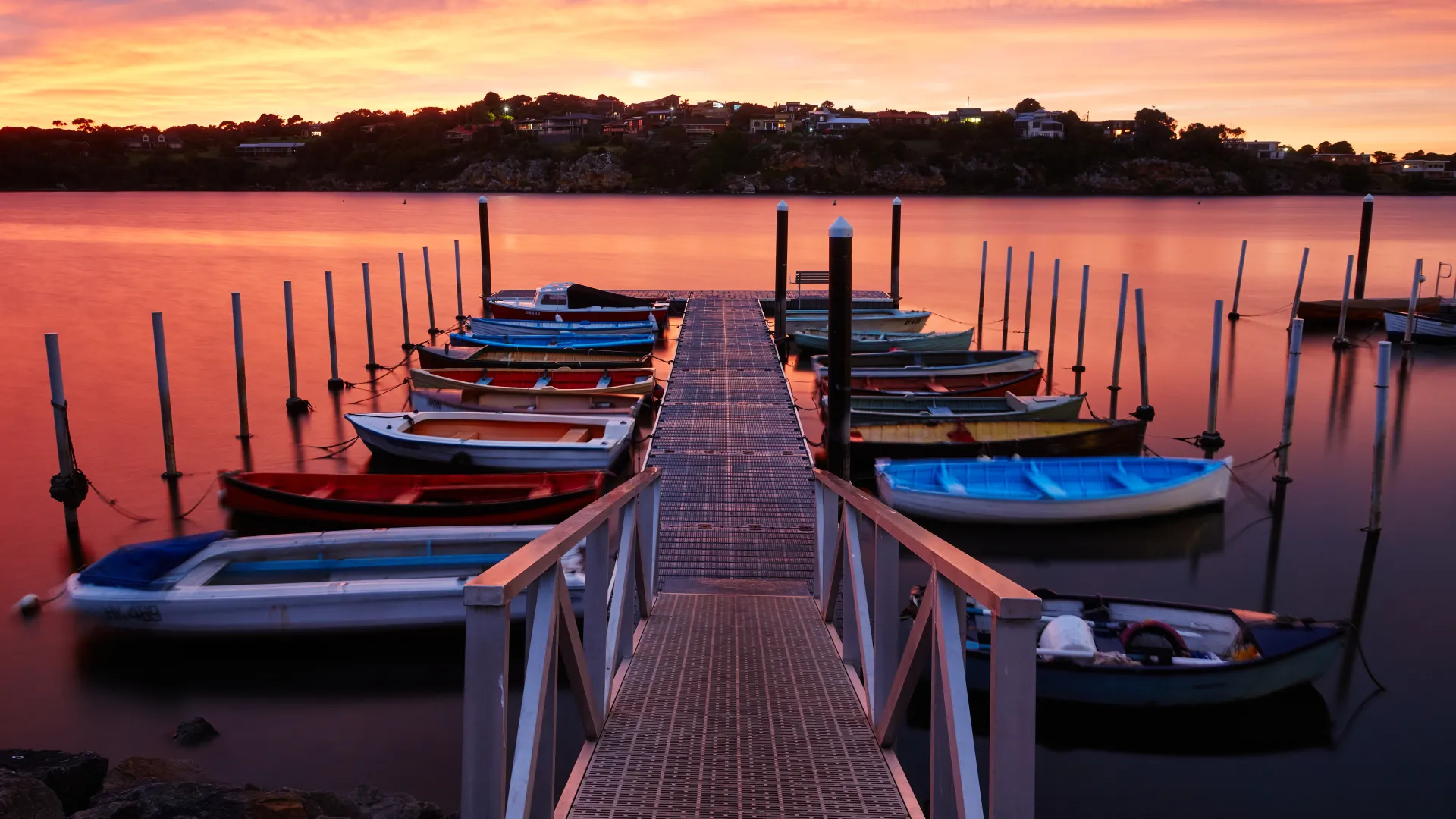 Boats at the Hopkins River