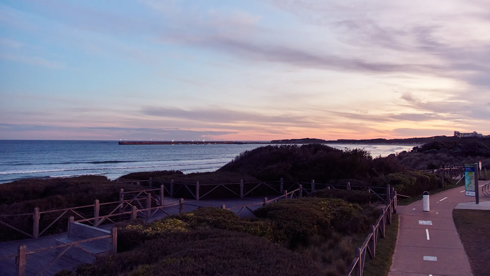 Foreshore promenade