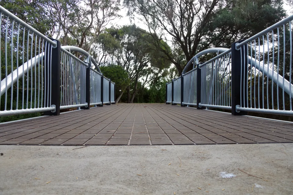 Bridge at Lake Pertobe