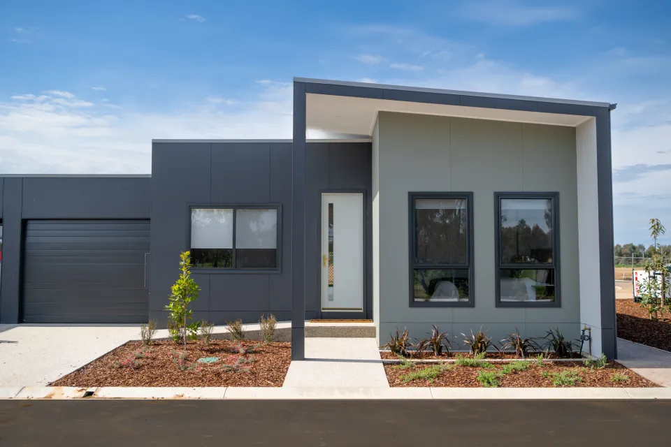 Contemporary prefabricated home