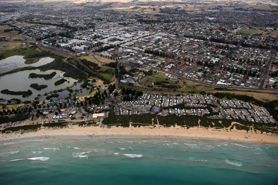 Aerial image of Warrnambool