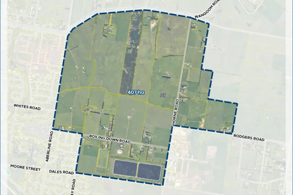 East of Aberline Precinct.