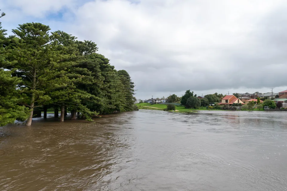 Flooding in South Warrnambool, October 2020