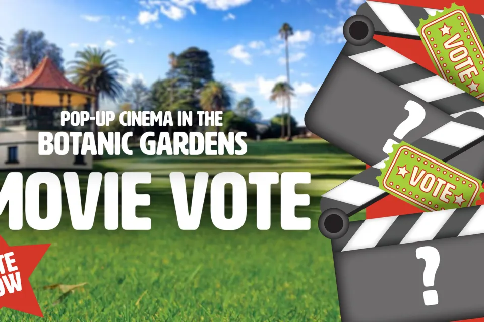 Movie vote for pop-up cinema