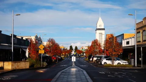 Autumn scene Liebig Street