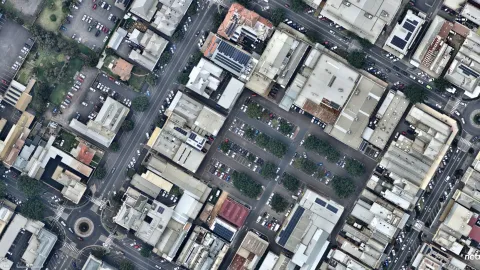 Aerial image of Ozone Car Park.