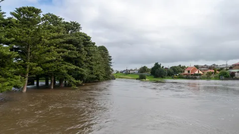 Flooding in South Warrnambool, October 2020